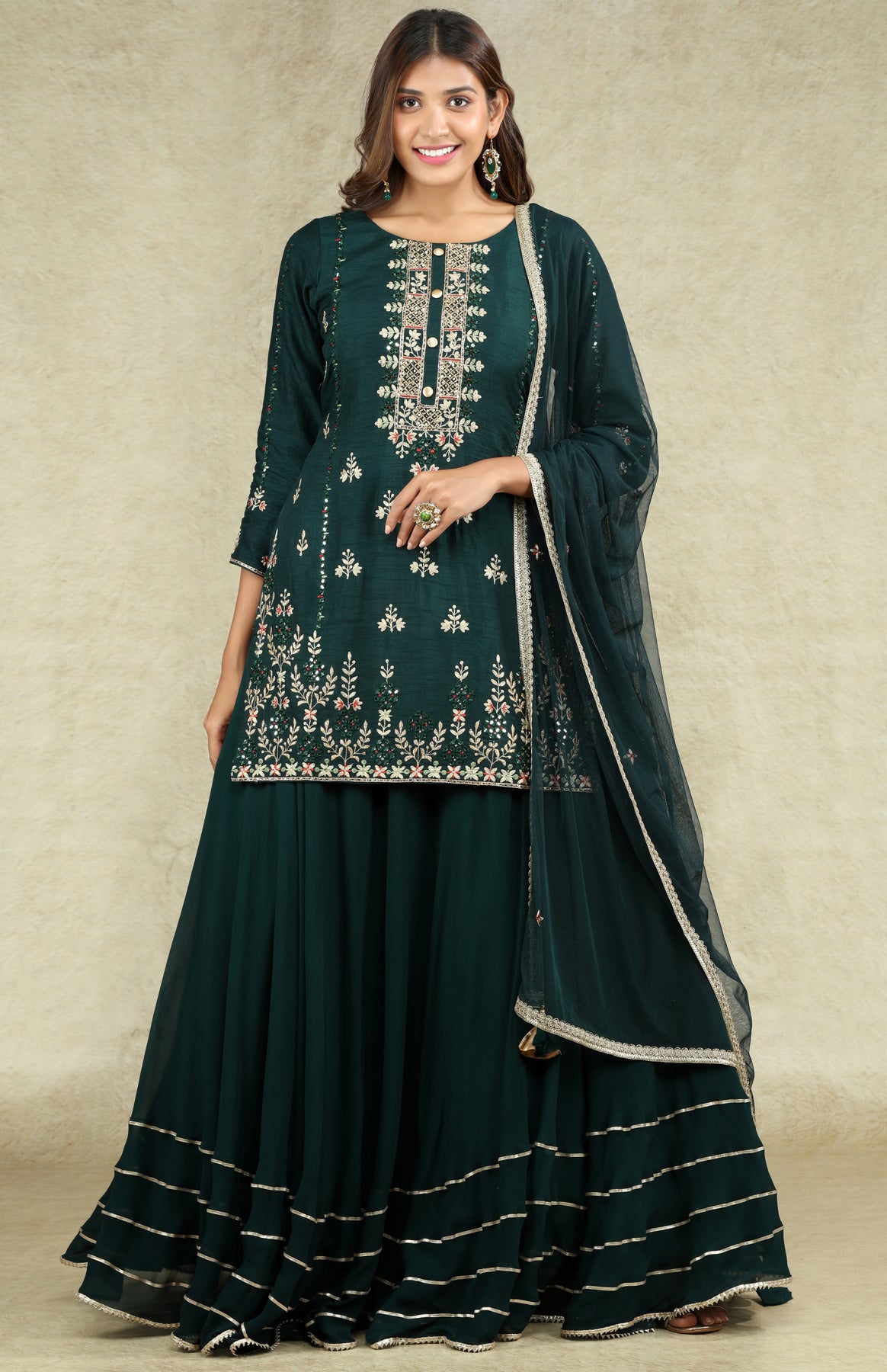 Lacha Dress Or Gaghra | gintaa.com