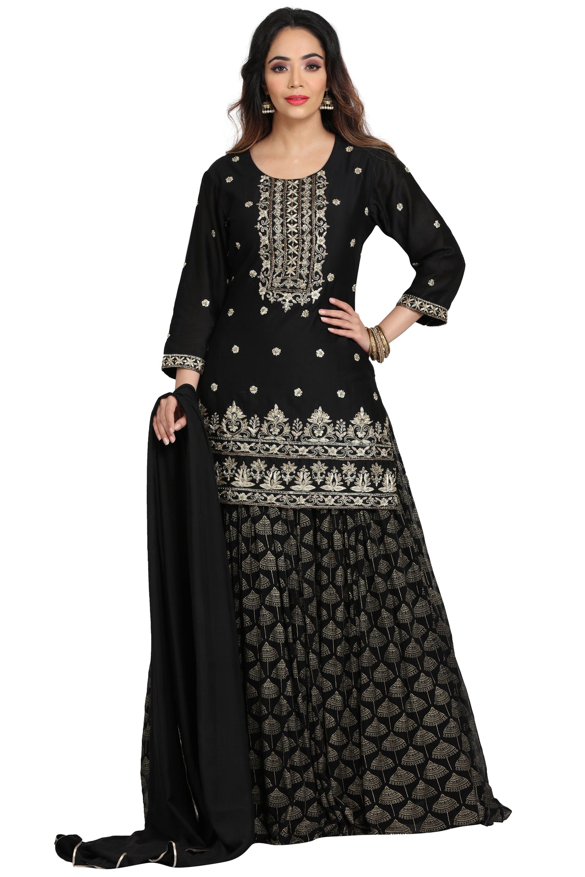 Womens Designer Silk Lacha Suit (Maroon) in Kolkata at best price by  Fashion World Garments PVT LTD - Justdial